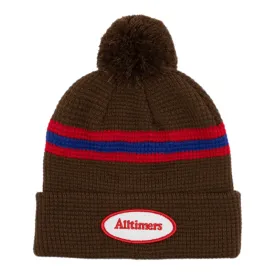 Alltimers Tankful Stripe Beanie Brown