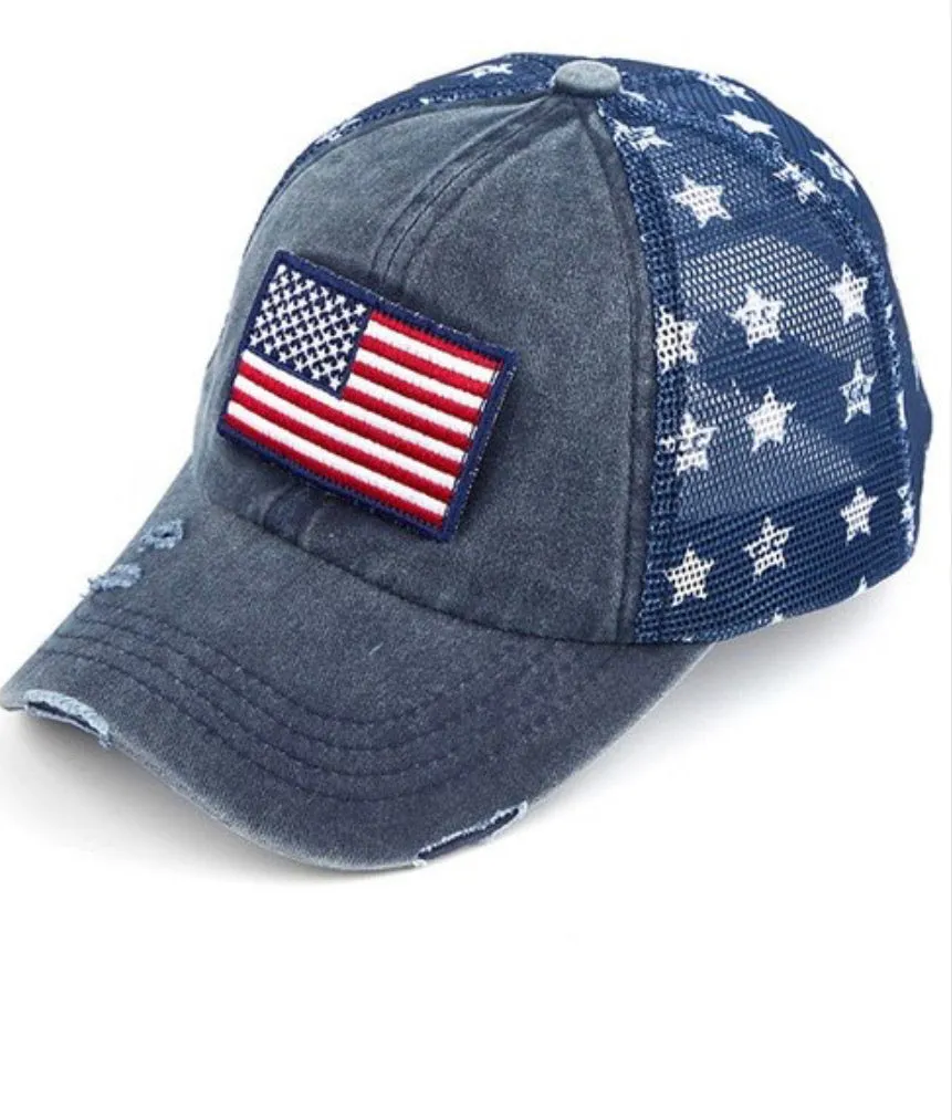 American Flag CC Cap