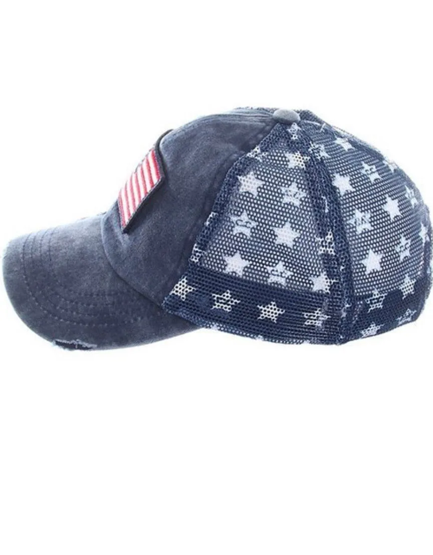 American Flag CC Cap