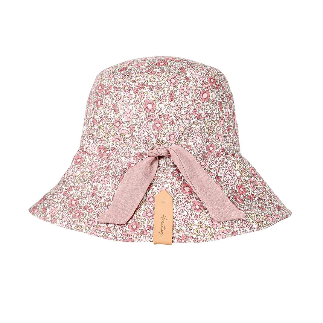 Bedhead Vacationer Reversible Adult Sun Hat - Ramble / Rosa