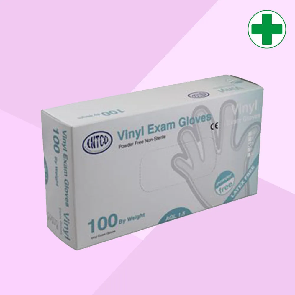 Clear Vinyl Exam Gloves AQL 1.5 (Medical Grade)