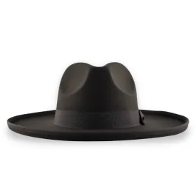 Dallas Pencil Brim Fedora - 2XL - Black