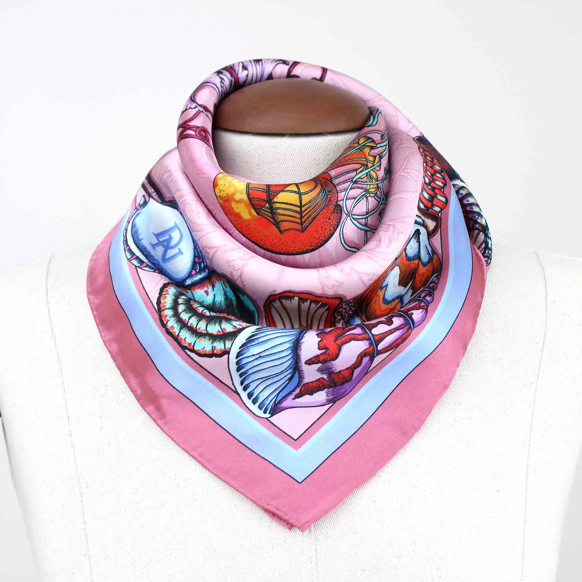 Dancing Jellyfish Pink Scarf