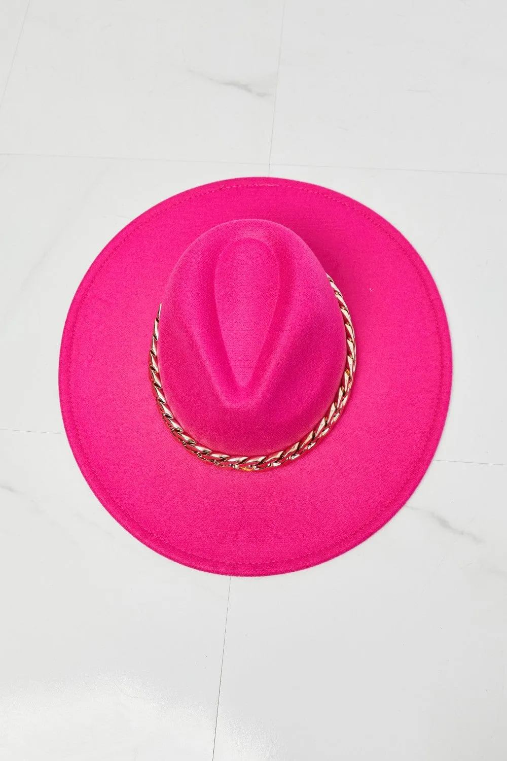 Famously Pink Fedora Hat