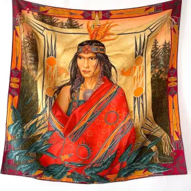 HERMES WA'KO NI New Silk Scarf