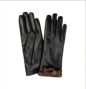 Minnie Stitch - Women's Cashmere Lined Leather Gloves