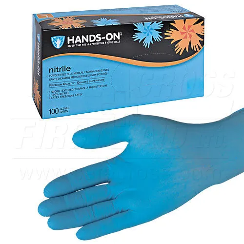 NITRILE MEDICAL EXAMINATION GLOVES - 5 MIL EXTRA-LARGE 100/BOX