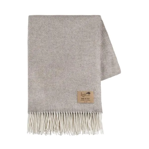 Taupe Juno Cashmere Throw