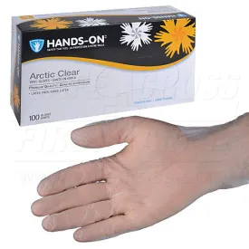 VINYL MEDICAL EXAMINATION GLOVES - EXTRA-LARGE 100/BOX