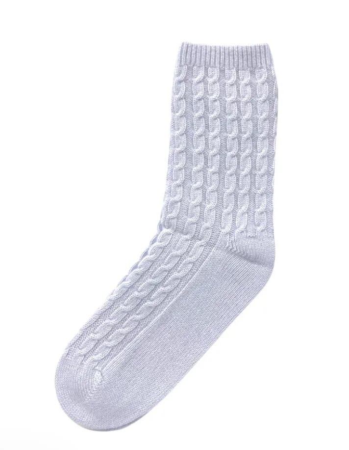 Zjoosh Cashmere Cable Knit Bed Socks Range